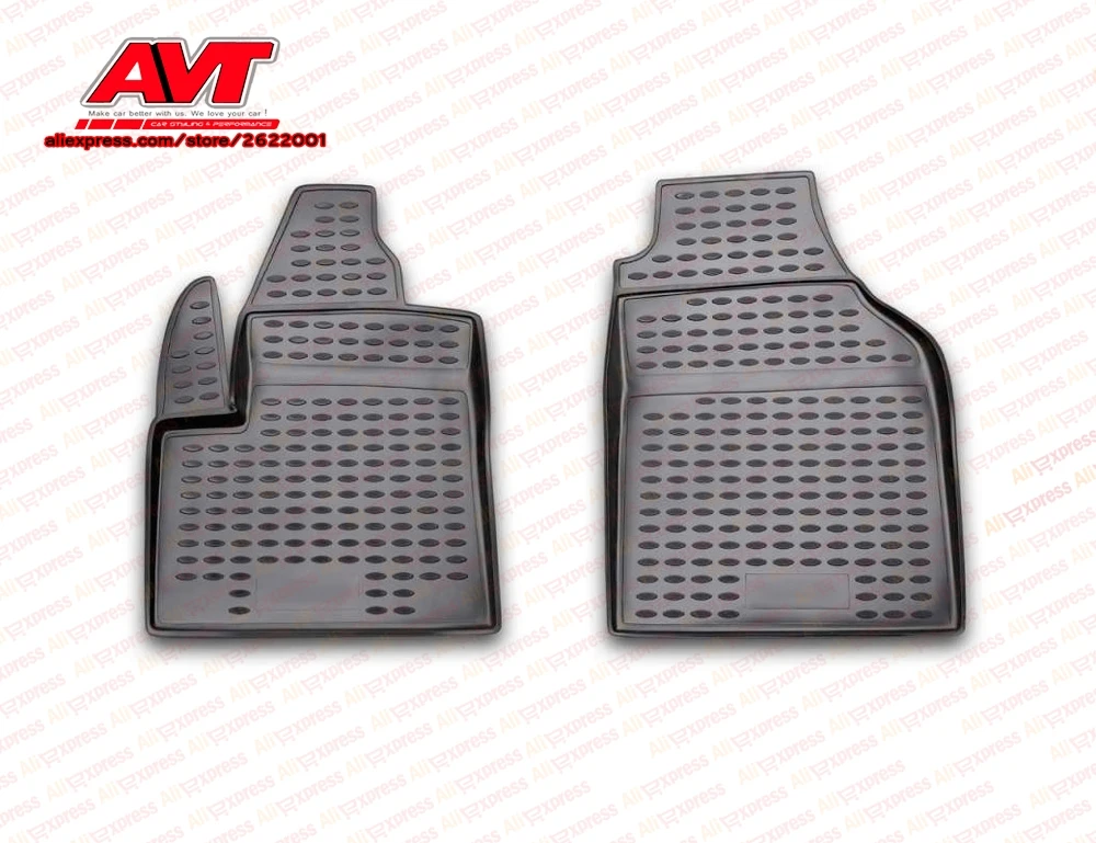 Floor mats case for Ford Tourneo Connect 2002 rubber rugs non slip rubber font b interior