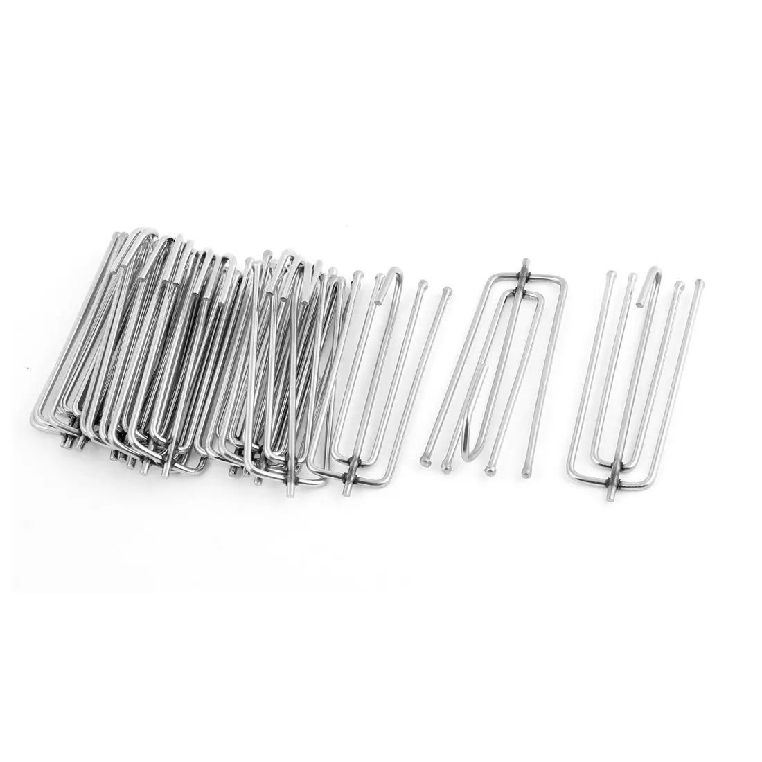 15 шт. 2.6 &quotМеталл Вилки драпированные Шторы Pleat зубец Крючки|curtain hooks|metal curtain hooksdrape