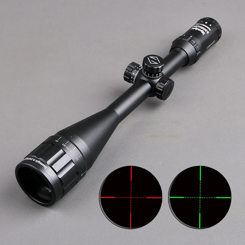 

Bestsight 6-24X50 Tactical Optical Sights Red Green Dot Sight Illuminated Front Sight Hunting Scopes For Sniper Airsoft
