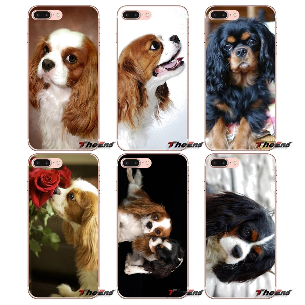 Чехол для Samsung Galaxy Note 3 4 5 Grand Core Prime S3 S4 S5 MINI S6 S7 edge S8 S9 Plus Cavalier King Charles Spaniel