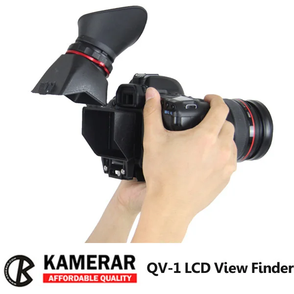 

AUTHENTIC KAMERAR QV-1 LCD VIEWFINDER VIEW FINDER FOR CANON 5D MarK III II 6D 7D 60D 70D,for Nikon D800 D800E D610 D600 D7200