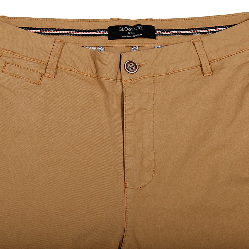 GLO-STORY отправлен из Европы мужские модные талии трикотажные карманные шорты хлопок мужские уличные короткие спортивные штаны MMK-7797