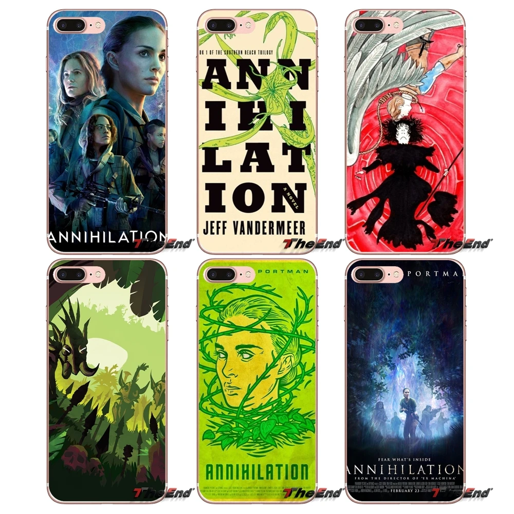 For Samsung Galaxy S2 S3 S4 S5 MINI S6 S7 edge S8 S9 Plus Note 2 3 4 5 8 Coque Fundas Mobile Phone Cover movie Annihilation 2018 | Мобильные