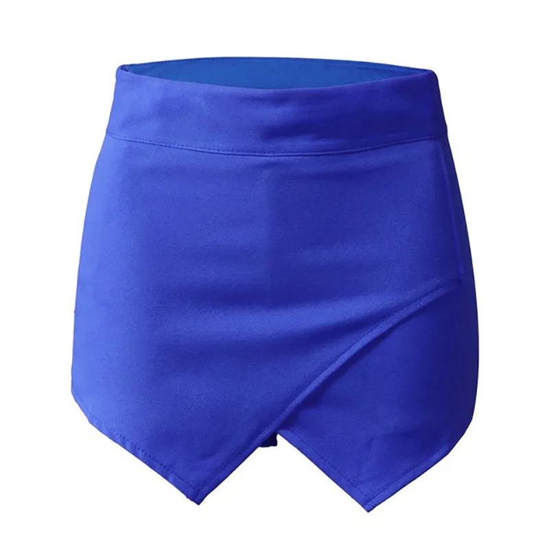 Сексуальная Асимметричная юбка с высокой талией, Повседневная облегающая летняя юбка-карандаш на молнии для вечеринки, яркие женские мини-юбки