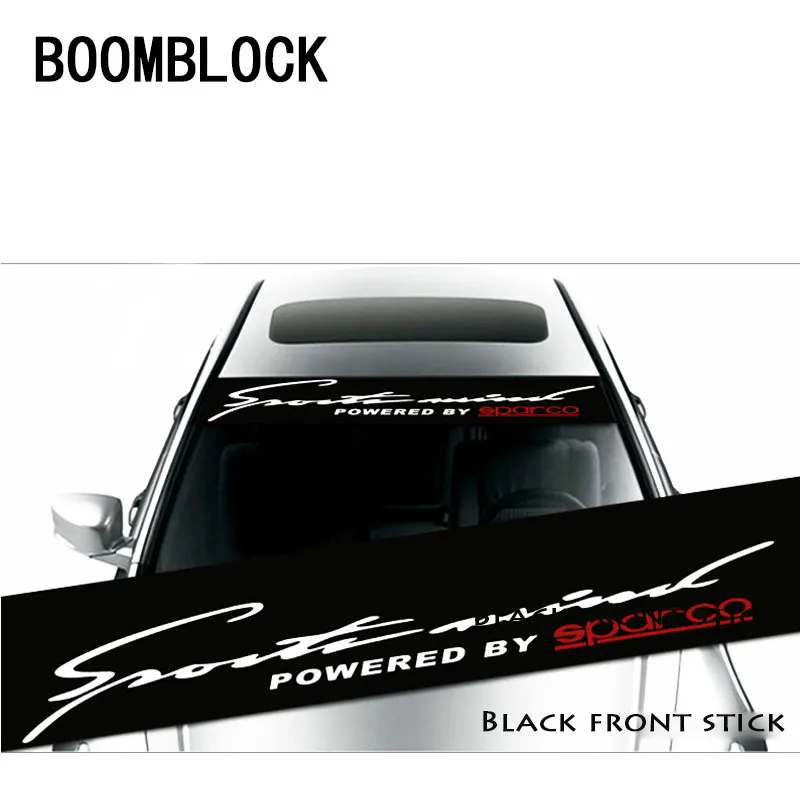 

Car Styling Front Windshield Impermeable Decal Sticker for Peugeot 307 206 407 Citroen C4 C5 Honda Civic Accord CRV Lada Vesta