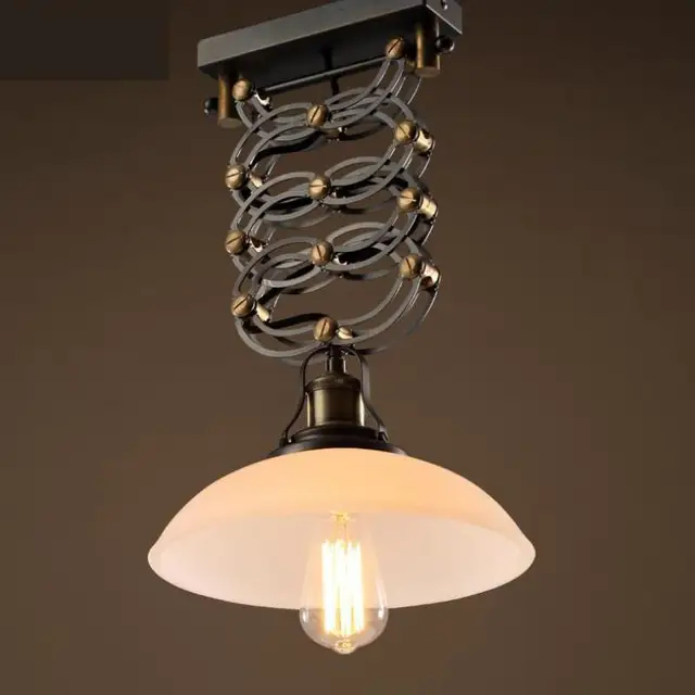 Kitchen Lifting Light Vintage Retractable Pendant Lamp American Kitchen Lifting Light Vintage Retractable Pendant Lamp American Lighting Dining Room Gl Lights Penntes