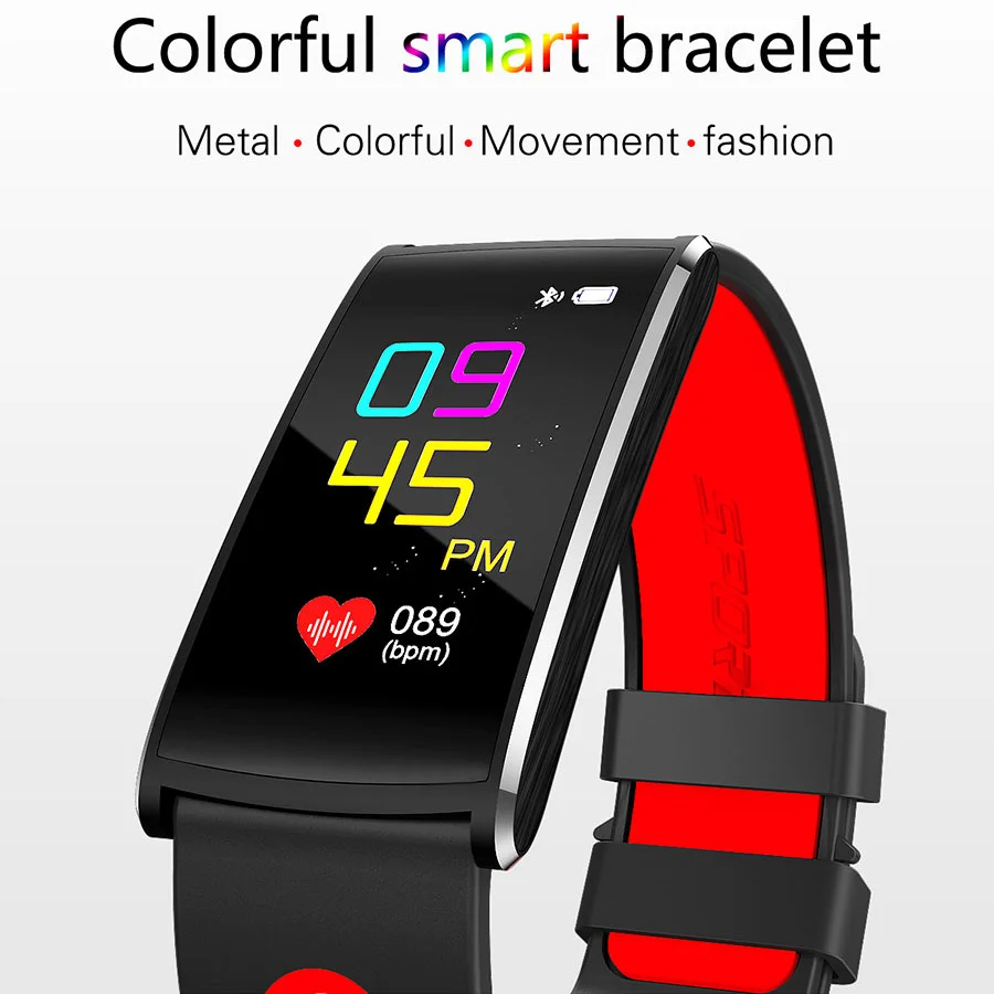 

Timewolf Color Screen Smart Bracelet Heart Rate Sleep Monitor Waterproof Smart Bracelet ip68 Fitness Tracker Watch for iPhone