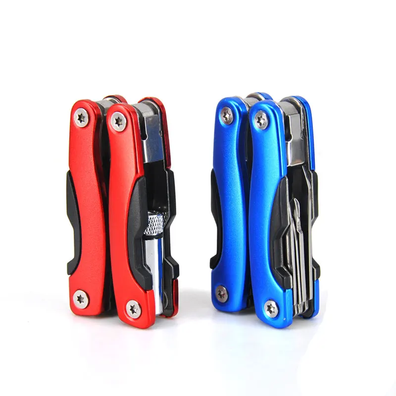 

PRIVEST Multitool LED Flashlight Folding Pliers Multifunctional Portable Cable Cutter Plier Fishing MT6030 Outdoor Utility Knife