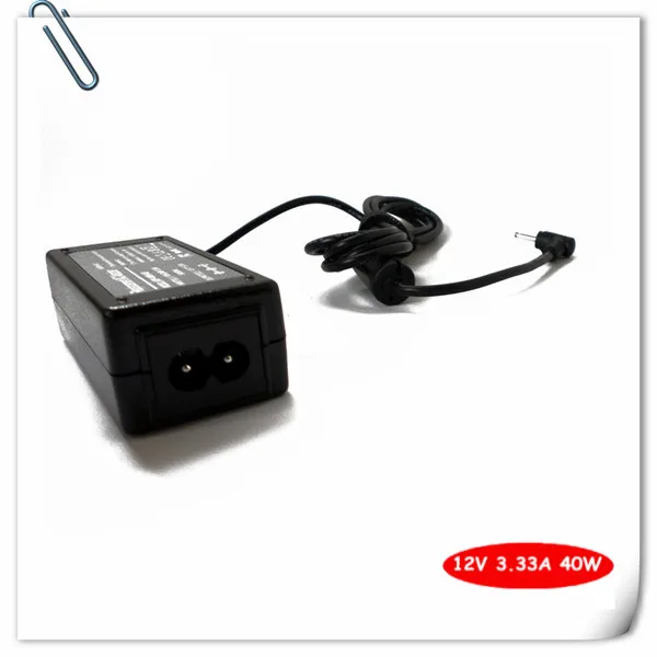 12 فولت 3.33a محمول ac محول شاحن ل سامسونج اللوحي xe700t1c xe500t1c a12-040n1a محمول امدادات الطاقة الحبل 40 واط