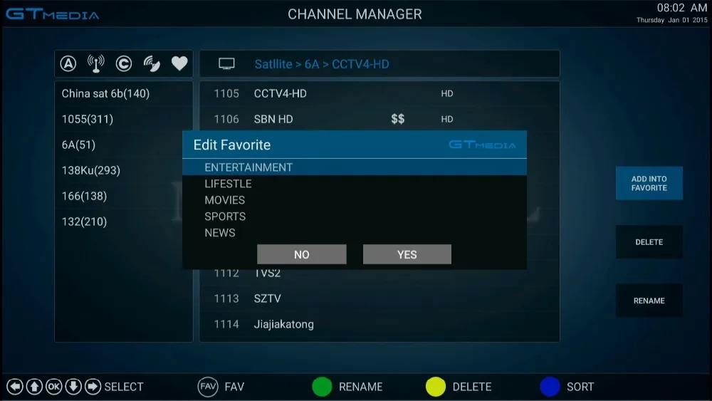 [Подлинный] GTMedia GTC-цифра спутниковый телевизионный ресивер DVB-S2/C/T2 ISDB-T Amlogic S905D android 6,0 ТВ контейнер под элемент питания 2 Гб Оперативная память 16 Гб Встроенная память BT4.0