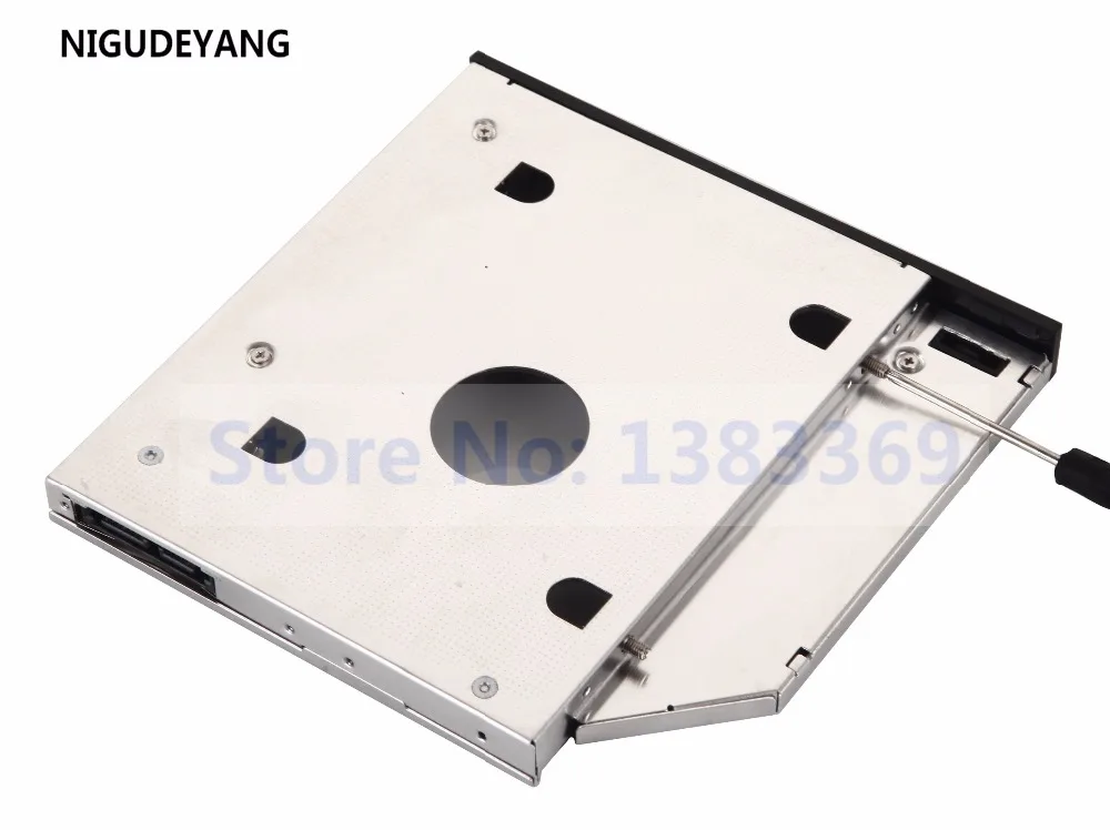 NIGUDEYANG Новый 2 й SATA жесткий диск HDD SSD Оптический отсек Caddy адаптер для Sony Vaio VPCF13Z0E PCG