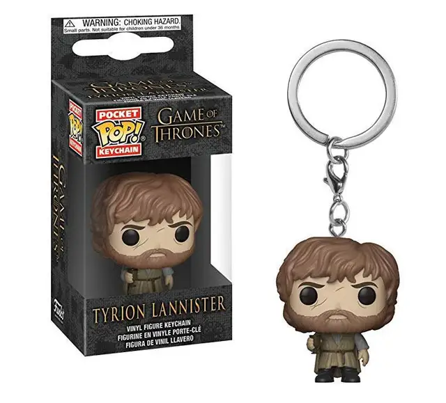 game of thrones ghost keychain
