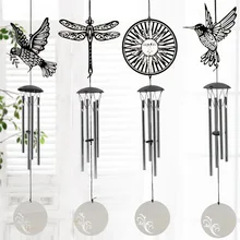 

Stainless Steel Wind Chimes Creative Gifts Home Furnishing Wind Chimes Metal Outdoor Hanging Decoration