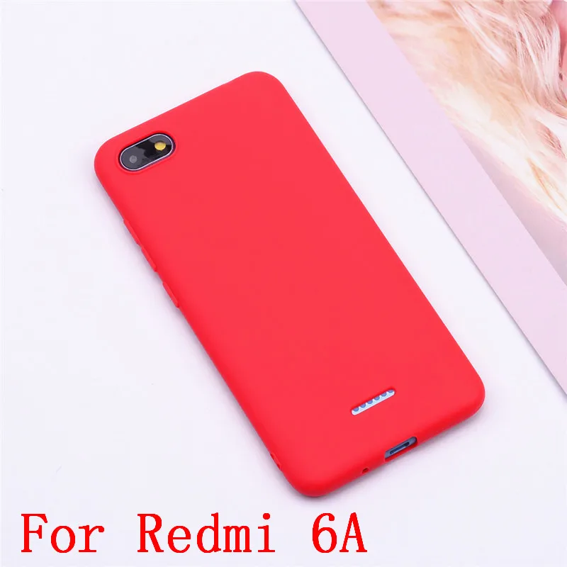 Силиконовый чехол для Xiaomi redmi 6A 5,45 ТПУ, конфетный чехол для Xiaomi redmi 6a redmi 6