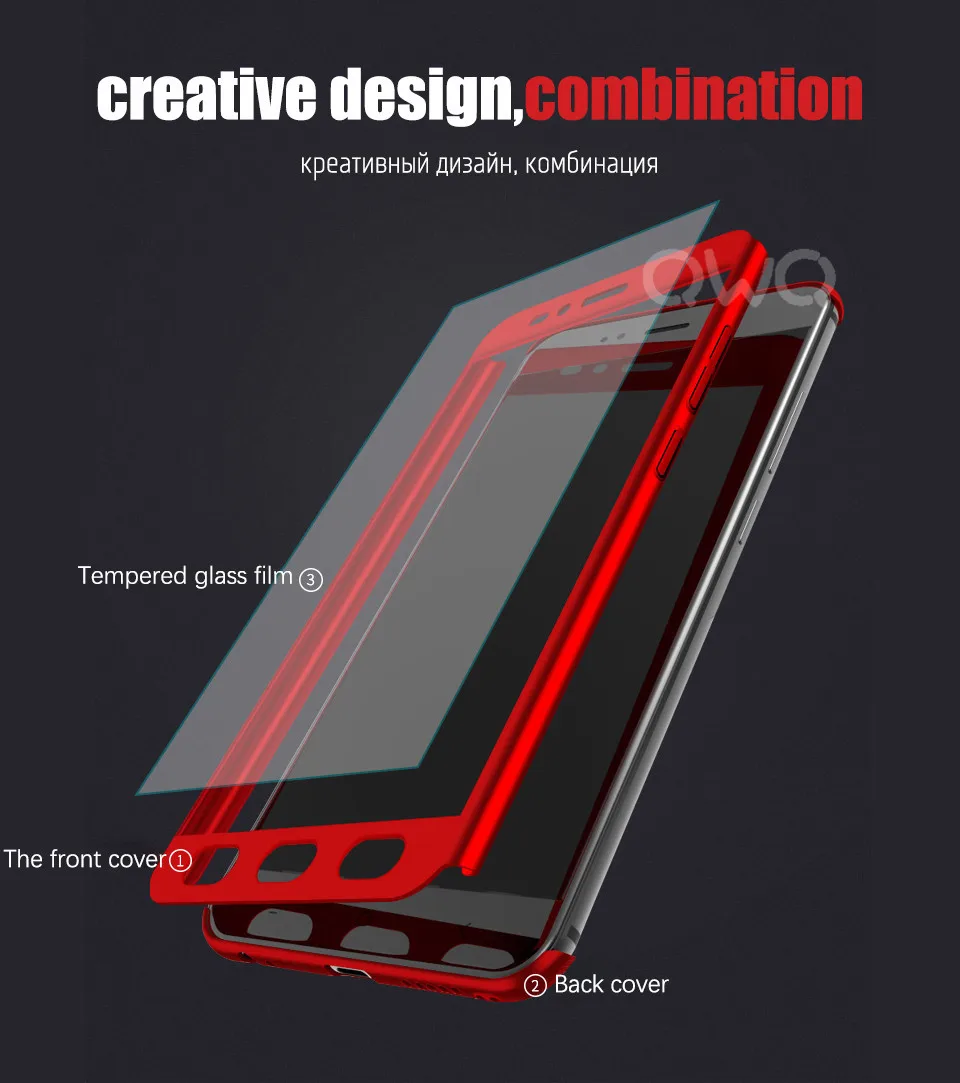 360 Degree Protection Hard Cases For Xiaomi Redmi 4X 4A 5A 5 5 Plus Note 5 5A Shockproof Full Cover  Phone Shell 1