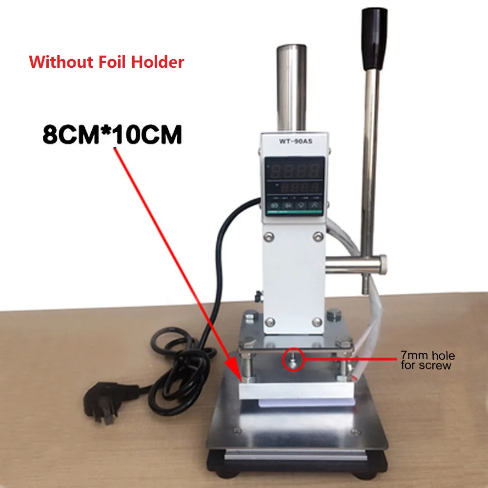 300 Вт ручная машина горячего тиснения кожа тиснение золотой логотип брендинг машина 110 В/220 В Горячая Марка машина Бронзирующая машина