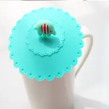 Симпатичные Силиконовые слон герметичные Кофе Чай присоска Крышка герметичная крышка чашки 1 шт