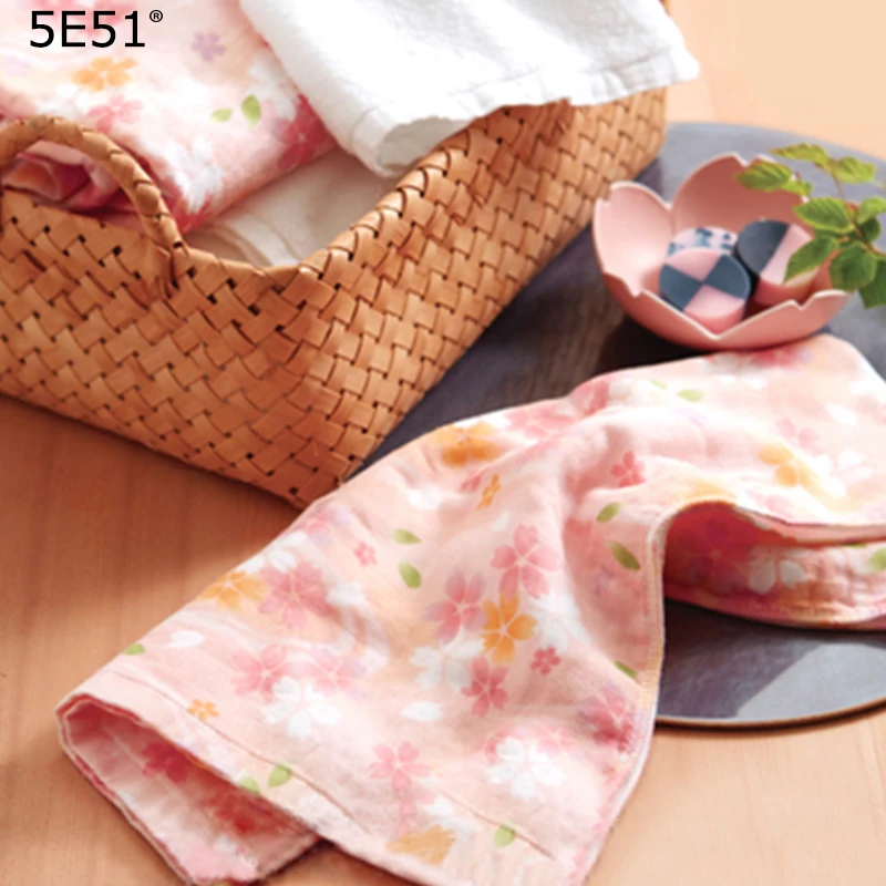 

Japanese style Women handkerchief kerchief /sakura printed 35cm/Many uses