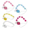 Best Seller Hand Made Pearls Princess Baby Pacifier/ Nipples /Dummy /Chupeta Pacifier Clips Vq8MbBVV