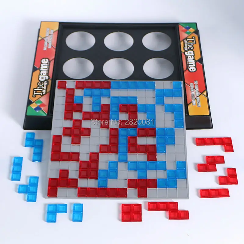 

The strategy game whole family funny game,2 player puzzle&eduactional chess Blokus toys challenge game for children-parent