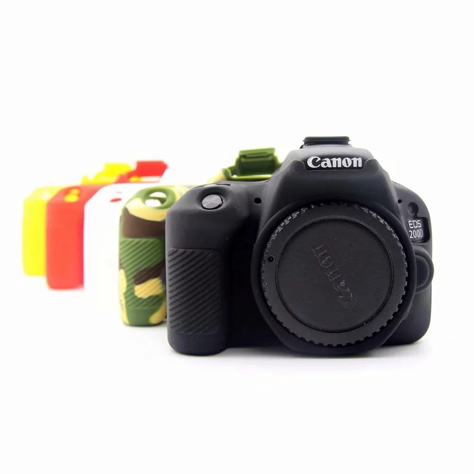 Bakeey силиконовый чехол для камеры Canon SLR EOS 200D ударопрочный Противоскользящий