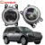 Cawaner Per Land Rover Freelander 2 LR2 FA _ Chiuso Off-Road Del Veicolo 2006-2014 Auto 4000LM LED lampadina della Luce di Nebbia di Angelo Occhio DRL 12 v