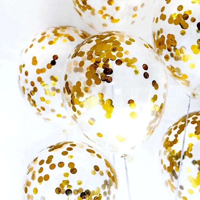 5pcs 12Confetti Balloon Bouquet for Baby Shower Birthday Wedding Party Decoration Supplies Birthday Party Decor for kids PAT66 (8)