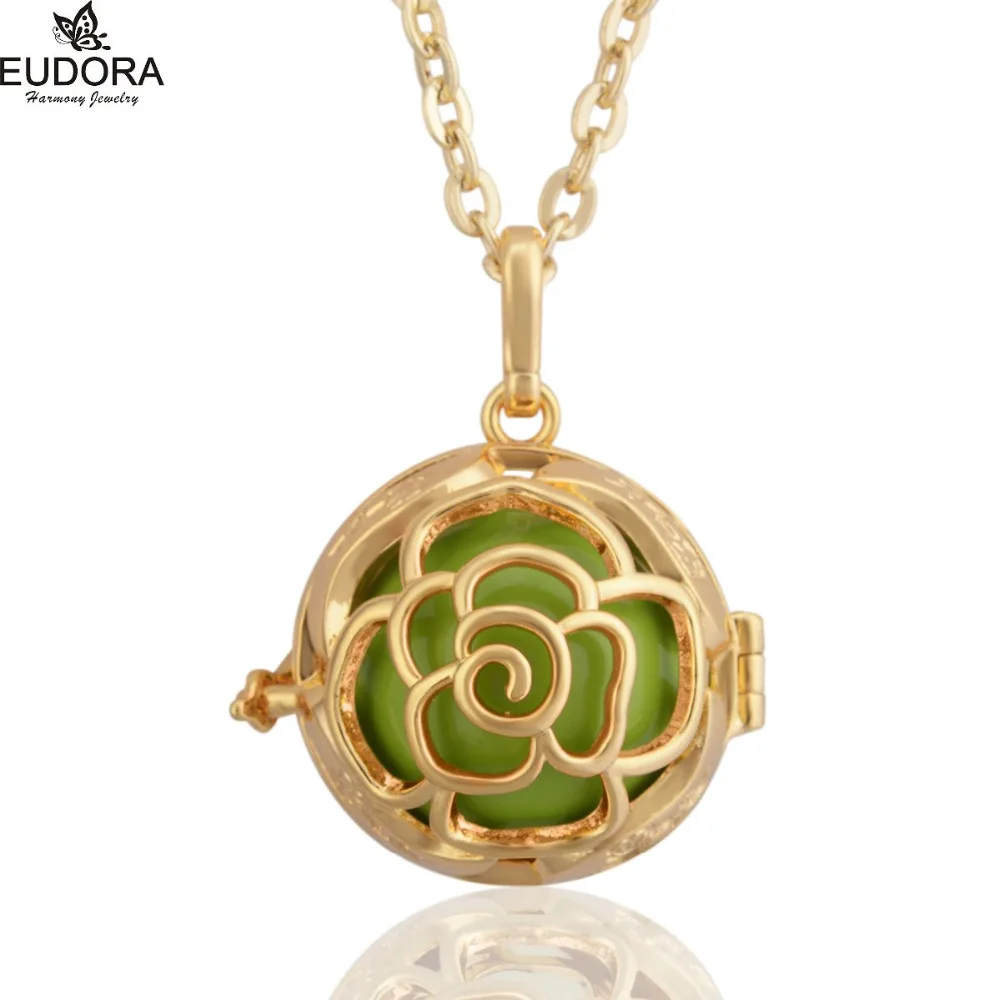 

Eudora Harmony Ball Pendant Lovely Chime Ball Mexcian Bola Angel Sounds Baby Caller Pregnancy Ball Charm Pendants Jewelry