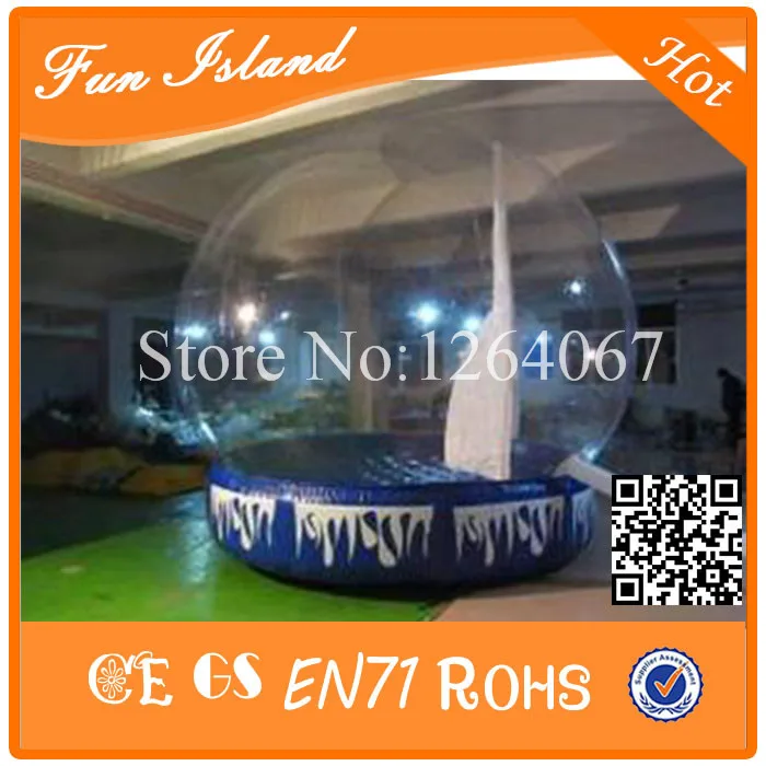 

Free Shipping Diameter 3m 0.5mm PVC Inflatable Snow Ball ,Inflatable Advertise Show Ball,Inflatable Snow Globe