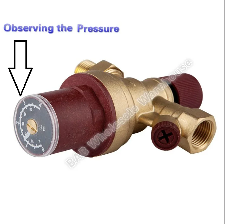 Dn15自動水充填バルブ,1/2インチ,圧力計で水圧を監視,減圧バルブ AliExpress