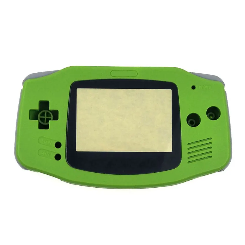 YuXi пластиковый цветной и прозрачный корпус Замена корпуса для nintendo Gameboy Advance для GBA игровой консоли чехол - Цвет: D