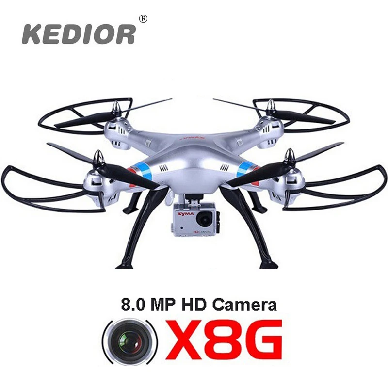 Buy Cheap Syma X8G RC Drone Quadcopter with 8MP Wide Angle HD Camera 2.4G 6Axis Venture RTF Helicopter