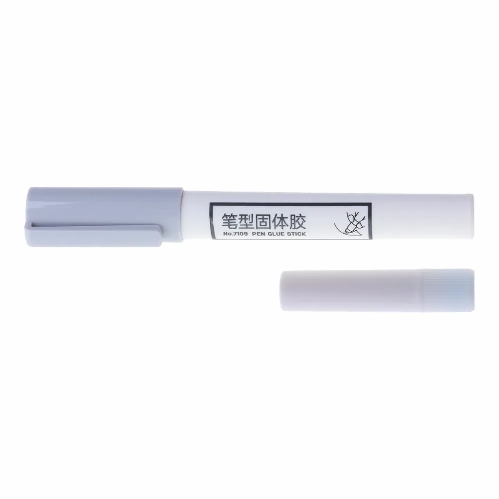 

Pen Shape Glue Stick Strong Adhesive With Refill Set School Office Supplies DIY