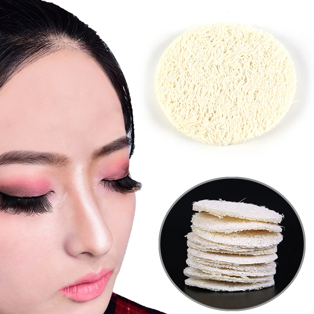 Murah 10 Pcs Alami Loofah Spons Mandi RUB Terkelupas Sarung Tangan Mandi Oval Mandi Handuk Grosir