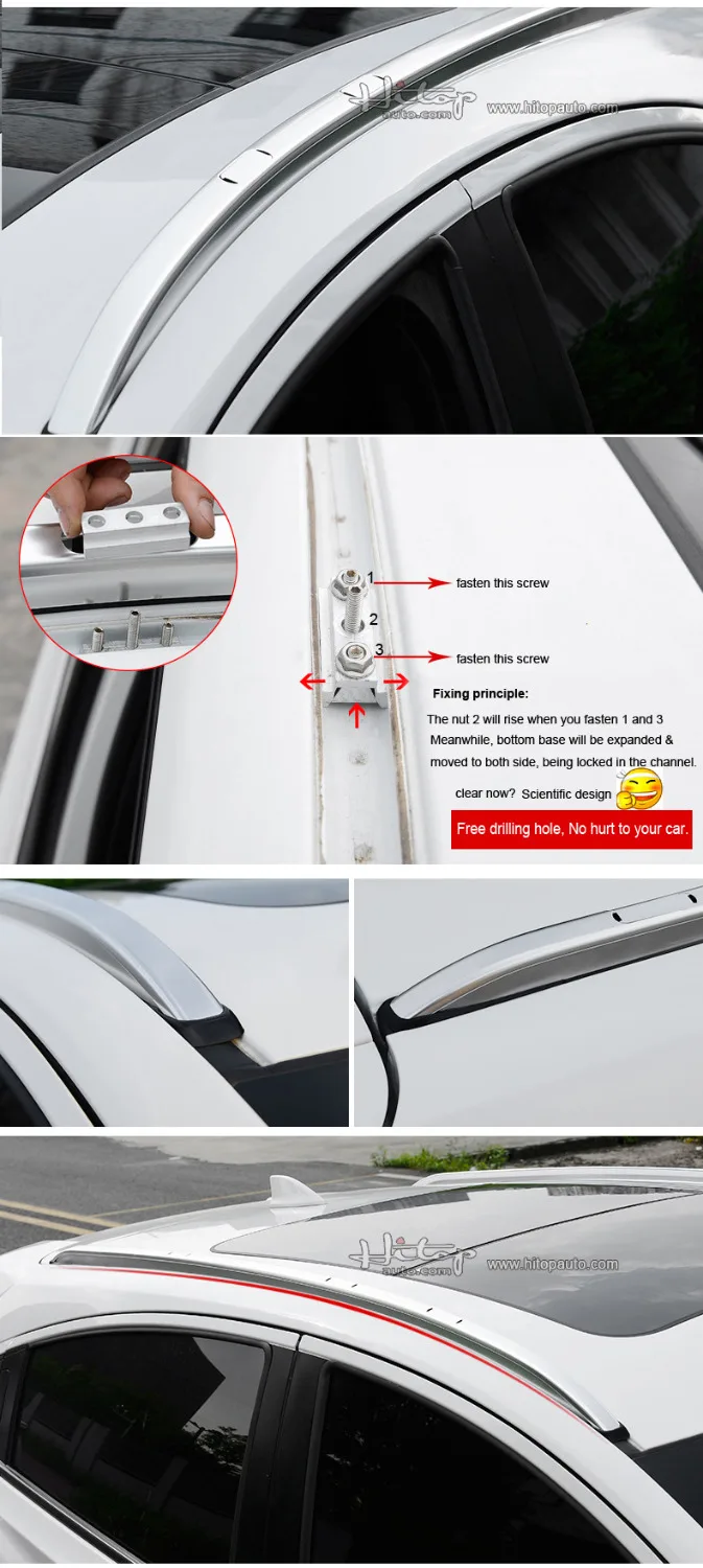 Лидер продаж багажник на крышу багажника рейка для Honda HR V HRV X RV Vezel 2014 2020 две модели