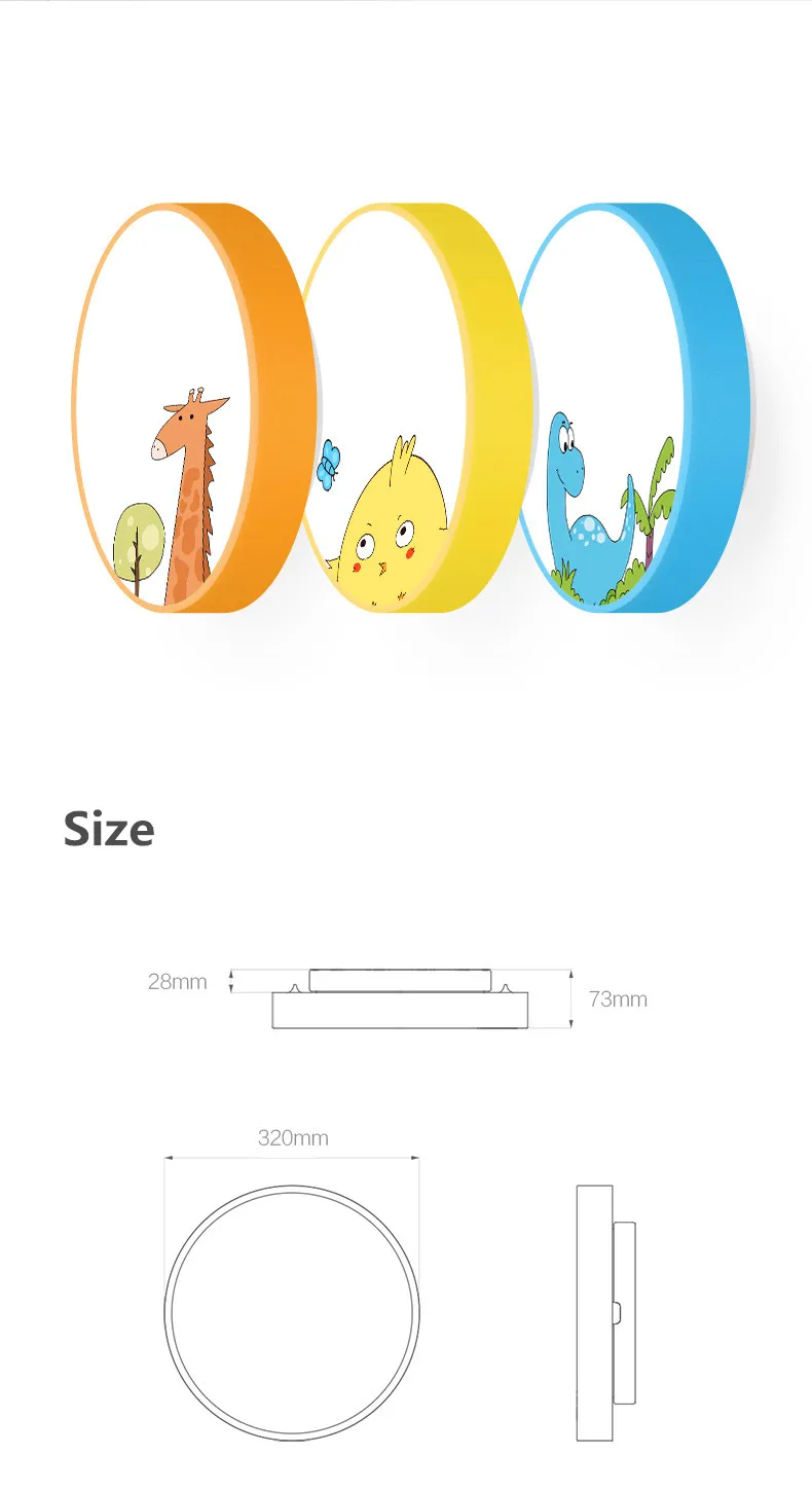 Mi jia Yee светильник светодиодный умный дом потолочный светильник детская версия Bluetooth Wi-Fi управление IP60 Пылезащитный для xiaomi mi jia mi Home App