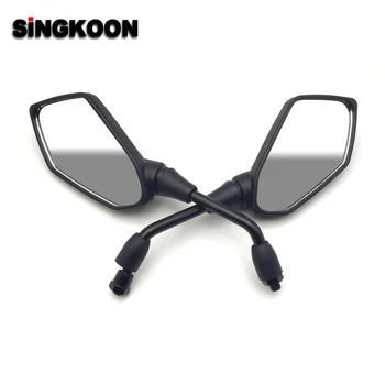 

Universal 10mm Motorcycle Mirror Rearview Scooter Accessories retroviseur moto FOR suzuki gsr 750 royal enfield cb 500x fz6n