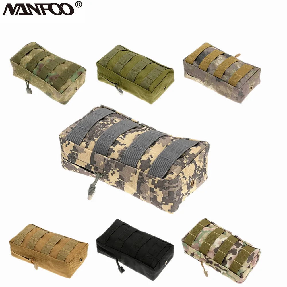 

7 Colors Outdoor Waterproof Tactical Military Gadget Pouch Hunting Accessories Storage Bag Fishing Shooting Molle Waist Bag