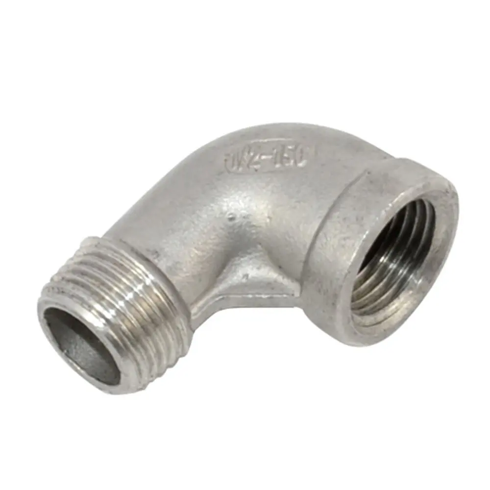 

1 PC 1/2"Female x 1/2"Male street Elbow Threaded Pipe Fitting Stainless Steel 304 NPT