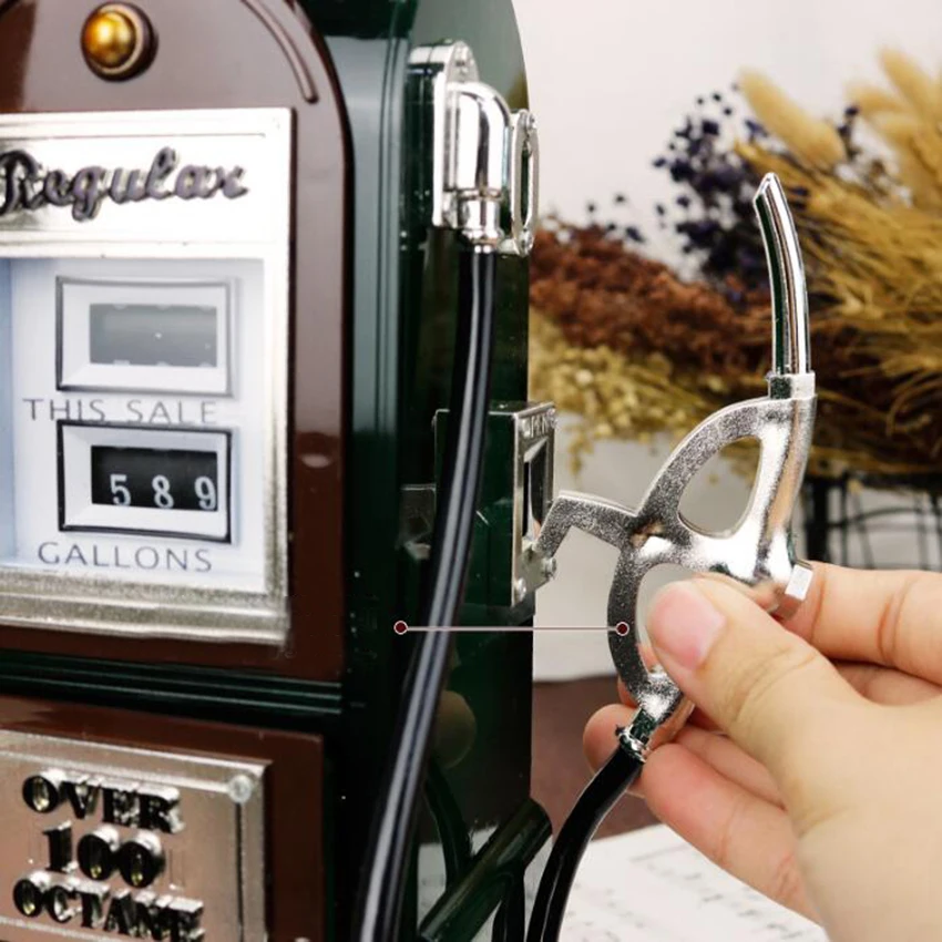 Retro Simulation Tanker Model Music Box Home Decoration Plastic Hand Crank Music Box Mechanism Figurines Gift With Logo - Image 5