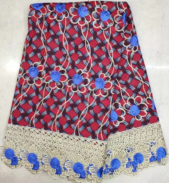 African  lace 6yards african  prints fabric african lace fabric 2019 nigerian lace fabrics guipure lace fabric SC-A2