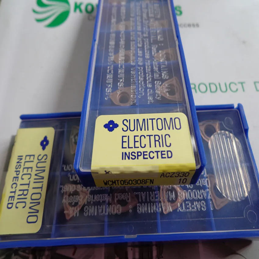 Carbide inserts WCMT06T308FN ACZ330 drill insert from Japan sumitomoin