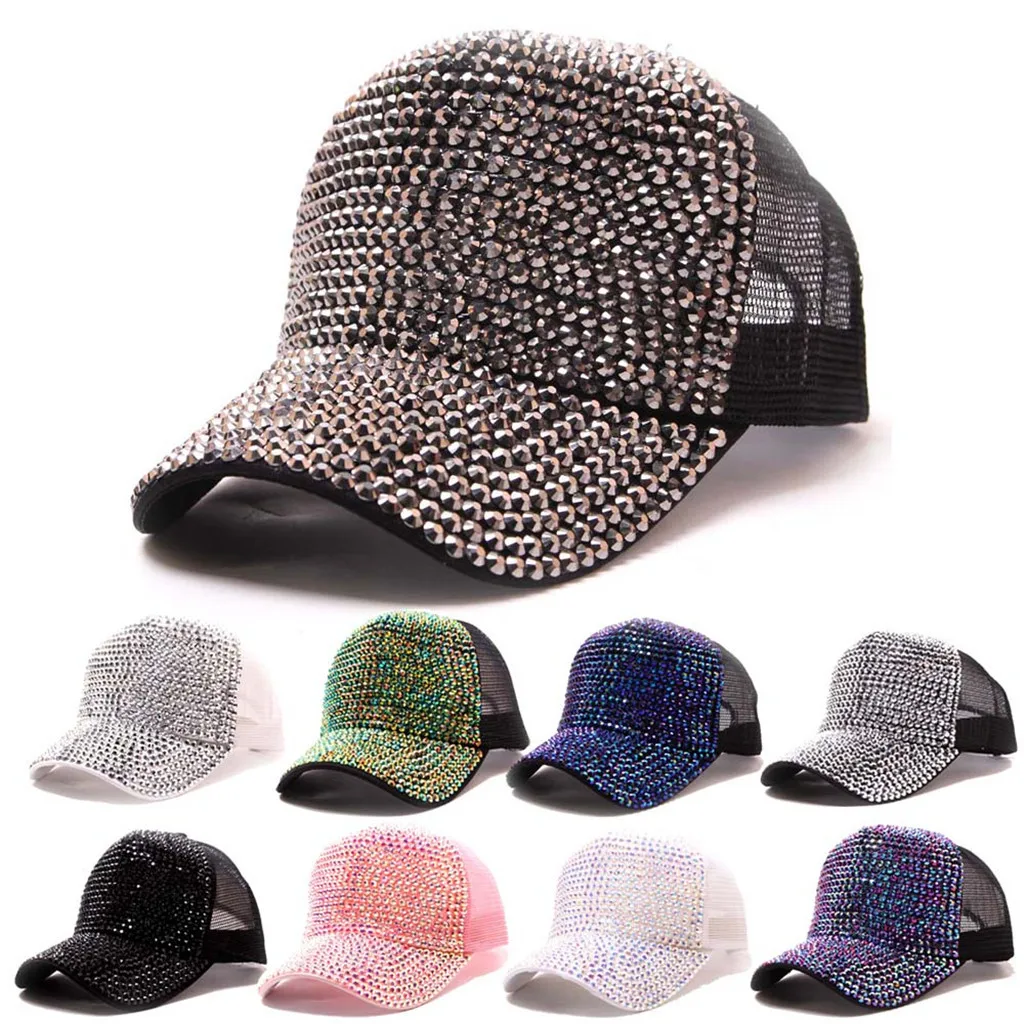 

baseball cap men gorra hombre baseball cap Women Mesh Flower Denim Cap Fashion Baseball Cap Topee Y610