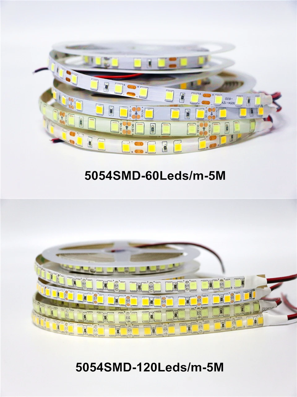 2018 Новое поступление 5054 SMD 12В Светодиодная лента 5 м 300 Светодиодов 600 светодиодов