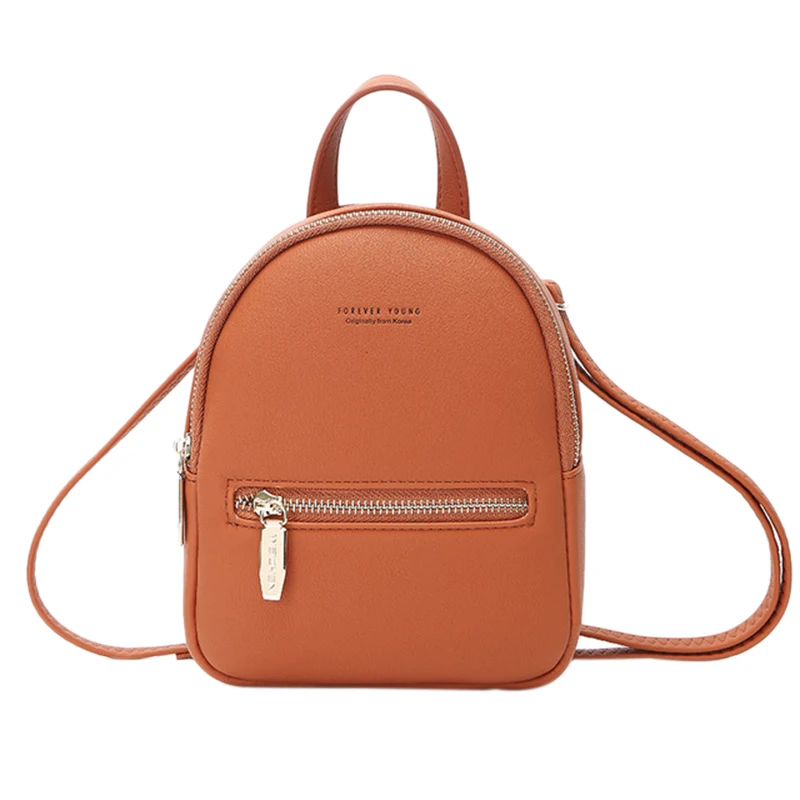 Дизайнерский Модный женский рюкзак, мини Мягкий Многофункциональный маленький рюкзак для женщин, женская сумка через плечо, кошелек для девушек