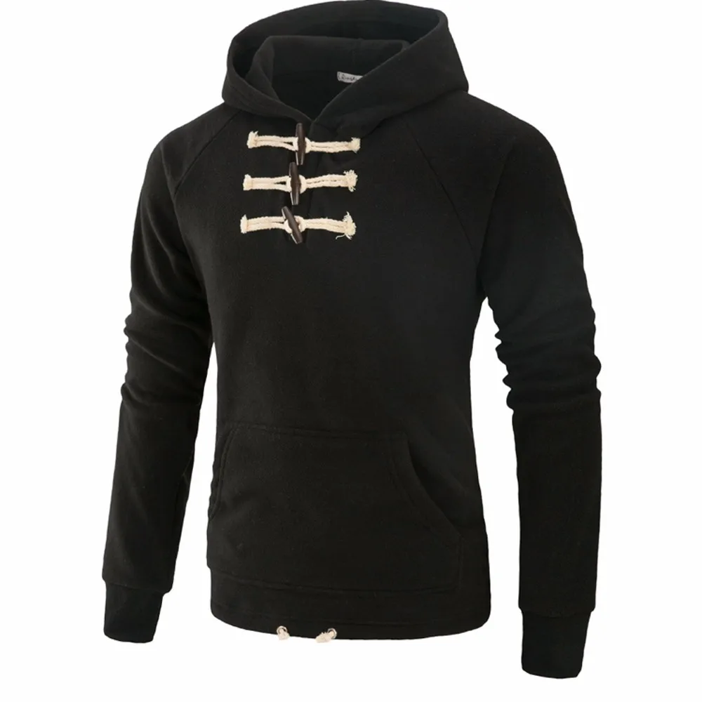 

Feitong 2018 New Men Coat Jacket Outwear Sweatershirt Winter Slim Long Sleeve Hoodie Warm Hooded Jacket Coat Sweatshirt