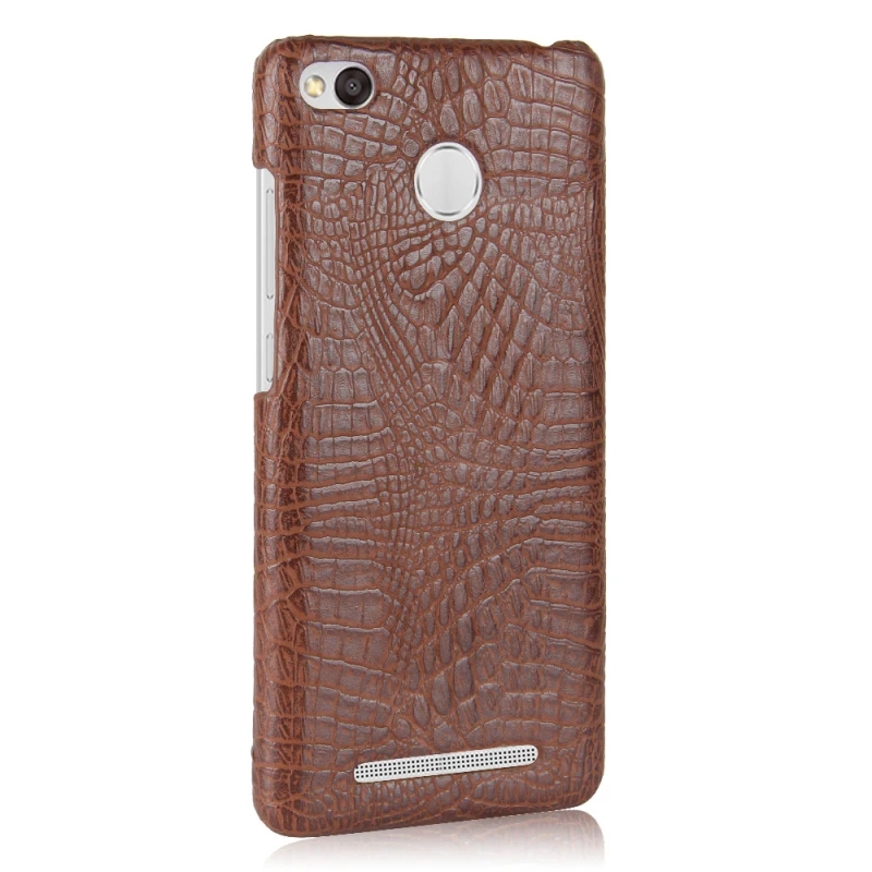 Xiaomi Redmi 3X 3S 5inch Crocodile PU leather +PC case_1