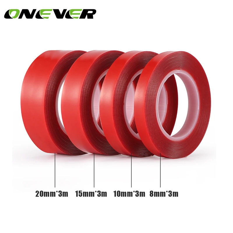 

Decoration Tools Auto Adhesive Glue Car Double Face Tape Acrylic Foam Transparent Adhesive Tape Car Sticker for Auto Household