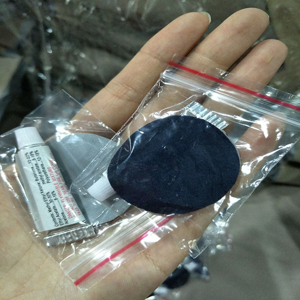 2 Sets Sofa Water Sports Kayak Patches Glue Canoe Boat Repair Kit PVC Mattress Raft Inflating Air Bed Professional Repair