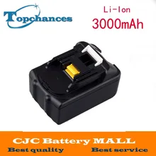 18V 3.0Ah Li-Ion Replacement Power Tool Battery for Makita 194205-3 194309-1 BL1830 LXT400 Free Shipping